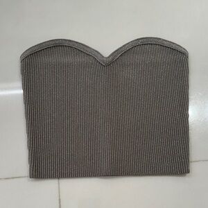 Aritzia Babaton sparkly cropped sculpt knit crop top size xs NEW WITH TAGS